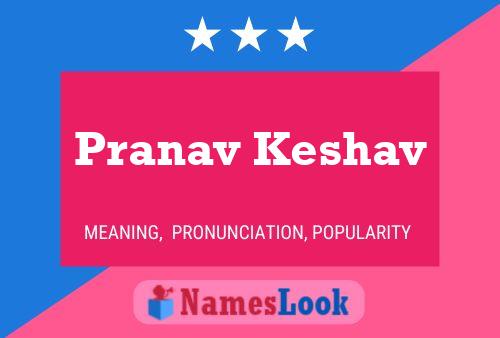 Постер имени Pranav Keshav