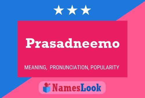 Постер имени Prasadneemo