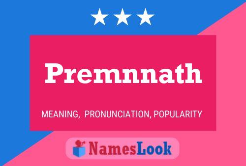 Постер имени Premnnath