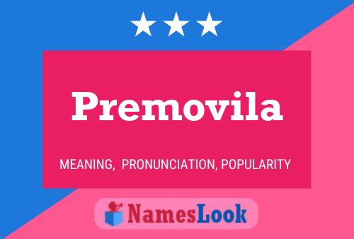 Постер имени Premovila