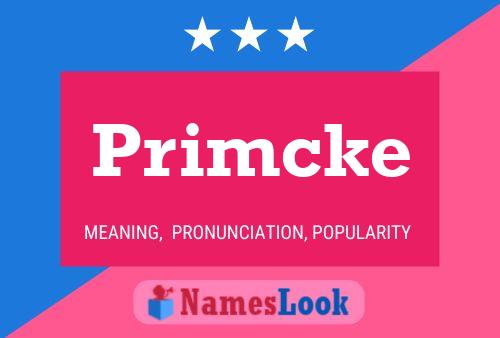 Постер имени Primcke