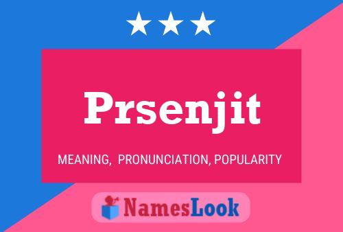 Постер имени Prsenjit