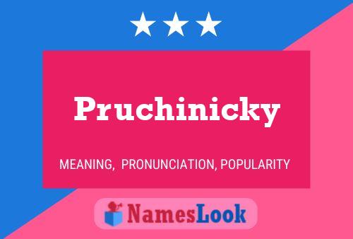 Постер имени Pruchinicky