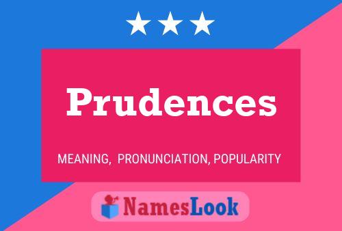 Постер имени Prudences