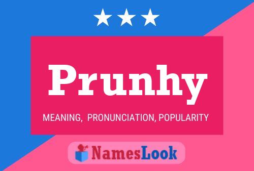 Постер имени Prunhy