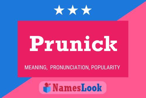 Постер имени Prunick