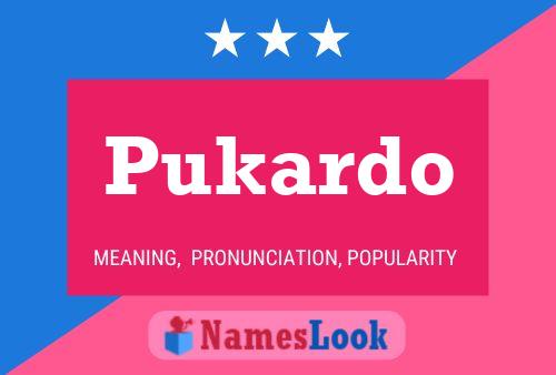 Постер имени Pukardo