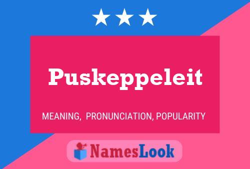 Постер имени Puskeppeleit