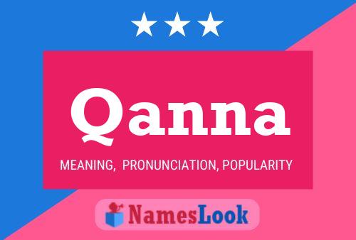 Постер имени Qanna