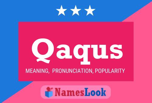 Постер имени Qaqus