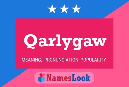 Постер имени Qarlygaw