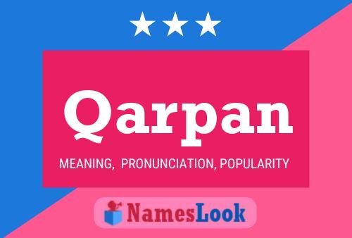 Постер имени Qarpan