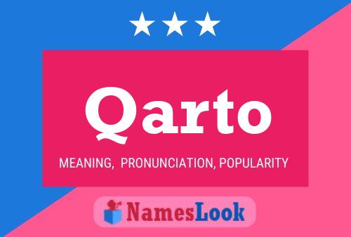 Постер имени Qarto