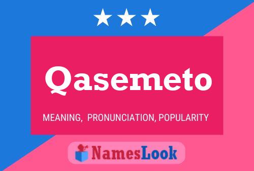 Постер имени Qasemeto