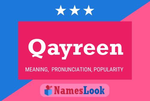 Постер имени Qayreen