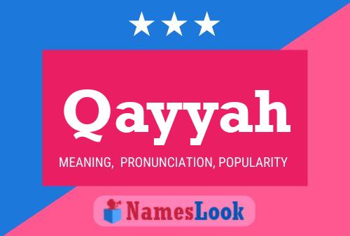 Постер имени Qayyah