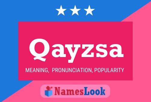 Постер имени Qayzsa