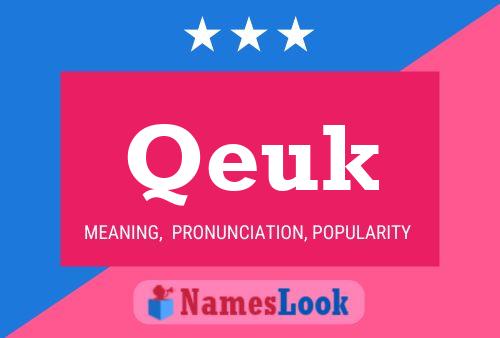 Постер имени Qeuk