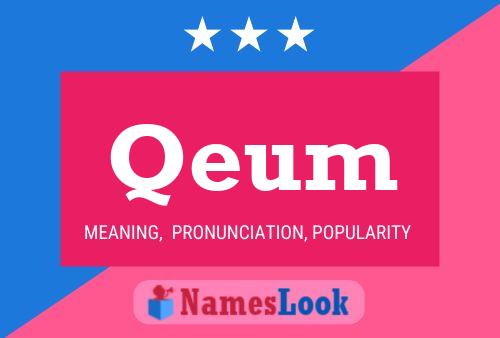 Постер имени Qeum