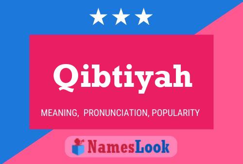 Постер имени Qibtiyah