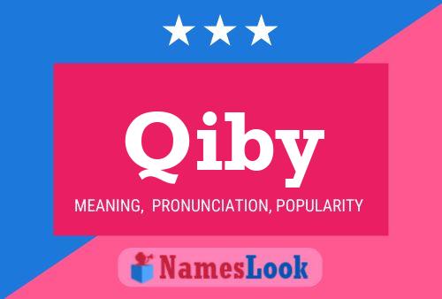 Постер имени Qiby