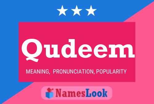 Постер имени Qudeem