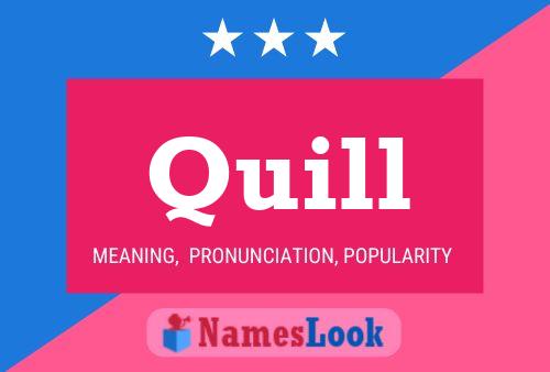 Постер имени Quill