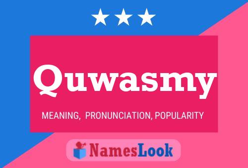 Постер имени Quwasmy