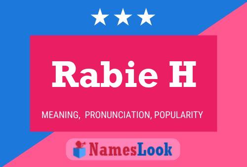 Постер имени Rabie H