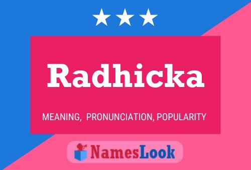 Постер имени Radhicka