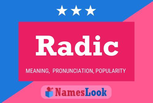 Постер имени Radic