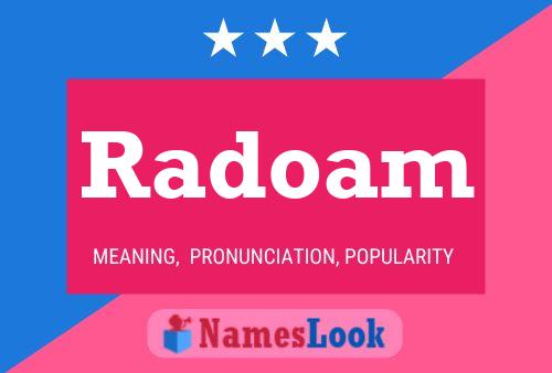 Постер имени Radoam