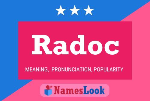 Постер имени Radoc