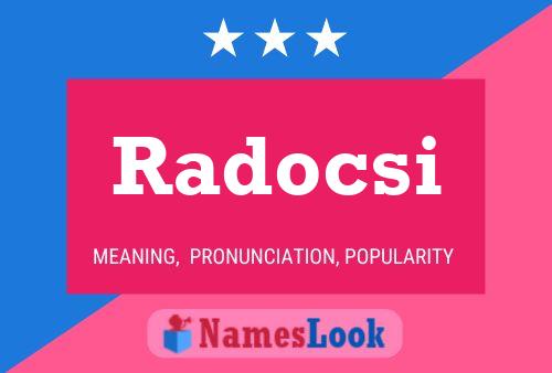 Постер имени Radocsi