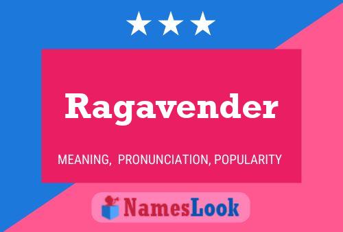 Постер имени Ragavender