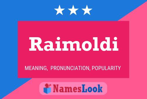 Постер имени Raimoldi