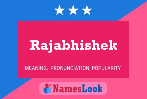 Постер имени Rajabhishek