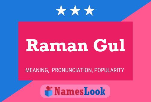 Постер имени Raman Gul