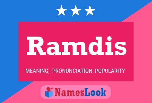 Постер имени Ramdis