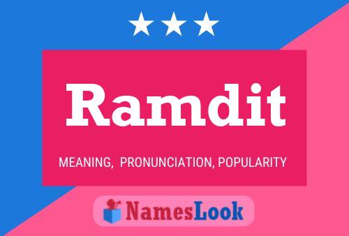 Постер имени Ramdit