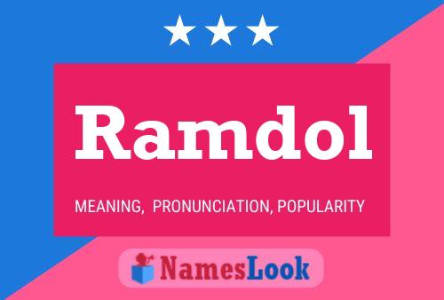 Постер имени Ramdol