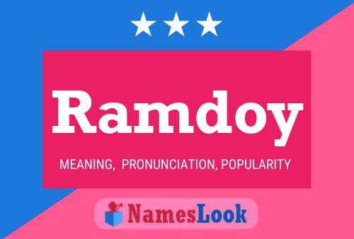 Постер имени Ramdoy