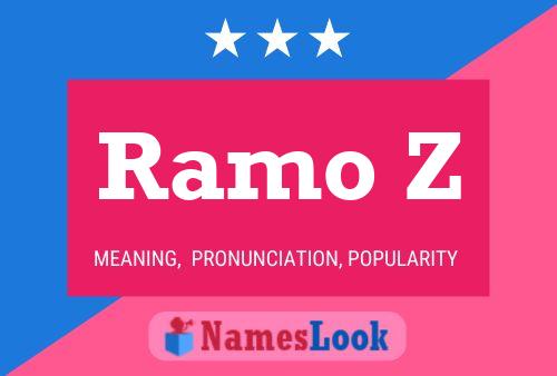 Постер имени Ramo Z