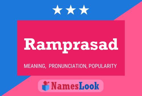 Постер имени Ramprasad