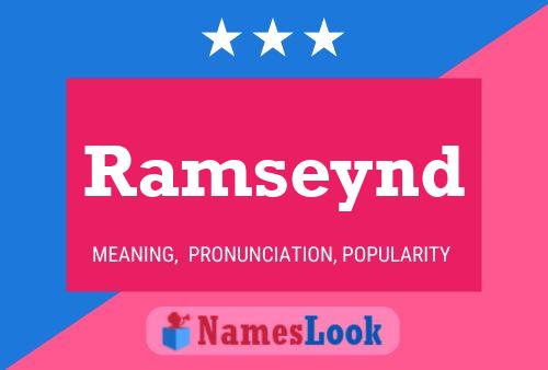 Постер имени Ramseynd