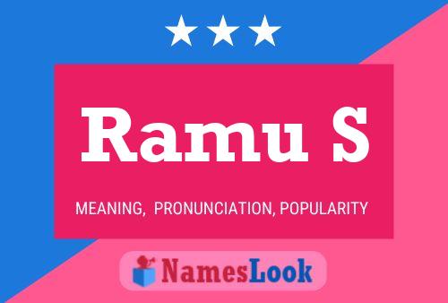 Постер имени Ramu S