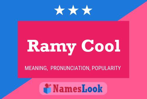 Постер имени Ramy Cool