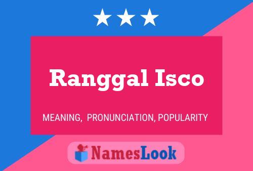 Постер имени Ranggal Isco