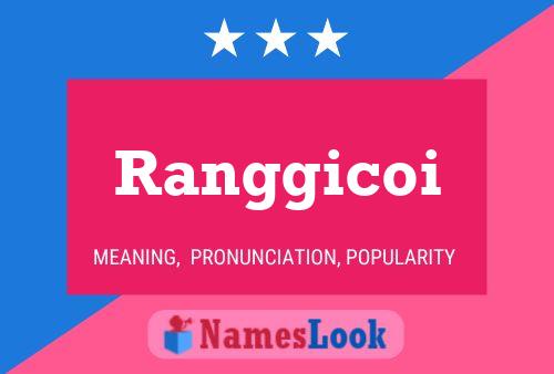 Постер имени Ranggicoi