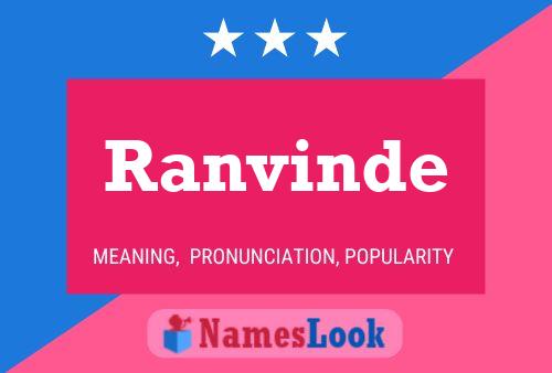 Постер имени Ranvinde